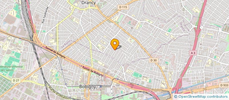 localisation de l'entreprise MONSIEUR STEVEN DOUYERE à DRANCY