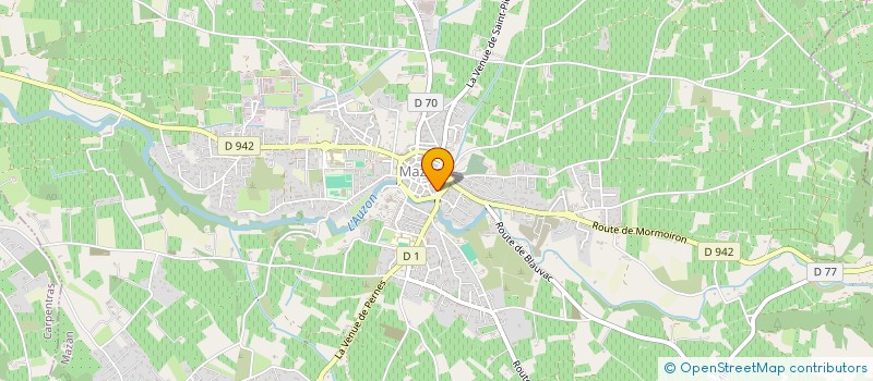 localisation de l'entreprise MONSIEUR STEVEN DREWS à MAZAN