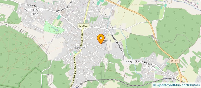 localisation de l'entreprise MONSIEUR STEVEN DROUIN  VIARMES