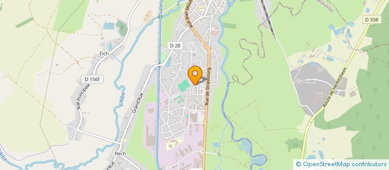 localisation de l'entreprise MONSIEUR STEVEN DUBRULLE  SARRALBE