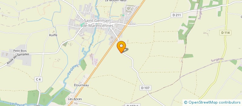 localisation de l'entreprise MONSIEUR STEVEN DUMAS  SAINT-PIERRE-LA-NOUE