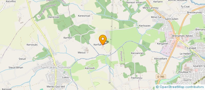 localisation de l'entreprise MONSIEUR STEVEN DUMESNIL à PLONEOUR LANVERN