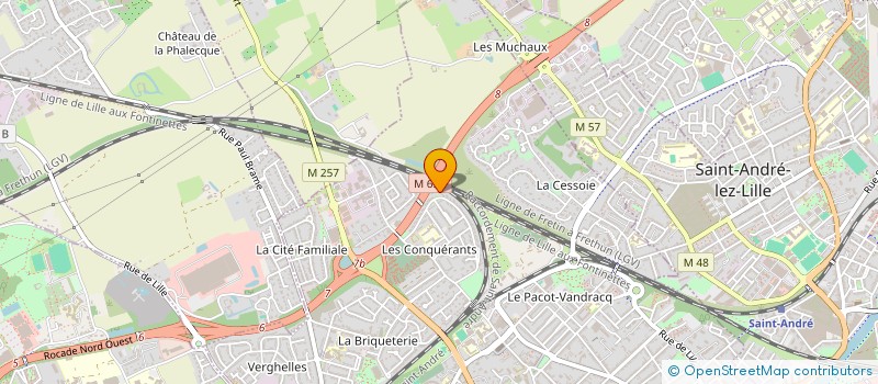 localisation de l'entreprise MONSIEUR STEVEN DUMONT à LAMBERSART