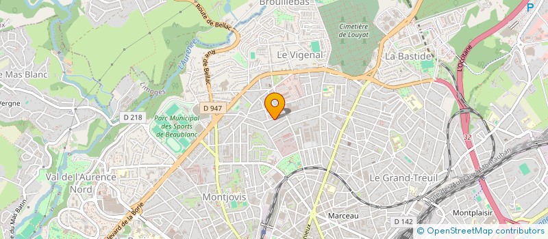 localisation de l'entreprise MONSIEUR STEVEN ETIENNE à LIMOGES