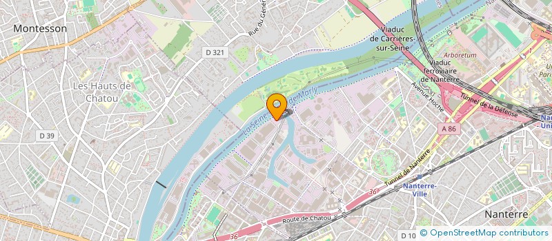 localisation de l'entreprise MONSIEUR STEVEN FAUGERON  NANTERRE