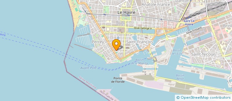 localisation de l'entreprise MONSIEUR STEVEN FOLLET à LE HAVRE