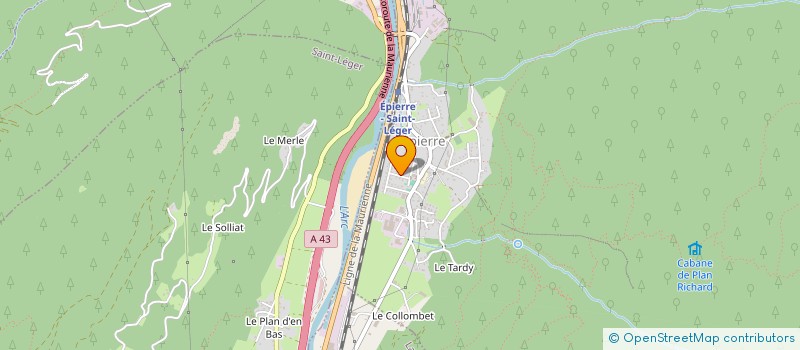 localisation de l'entreprise MONSIEUR STEVEN FONTES  EPIERRE