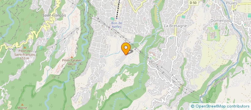 localisation de l'entreprise MONSIEUR STEVEN FOUDRIN  SAINT-DENIS