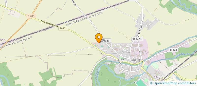 localisation de l'entreprise MONSIEUR STEVEN FOUGERAY  LIZY-SUR-OURCQ