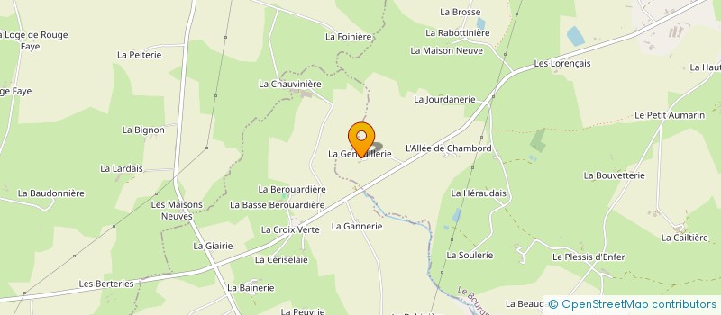 localisation de l'entreprise MONSIEUR STEVEN FOUILLEUL à LE BOURGNEUF-LA-FORET