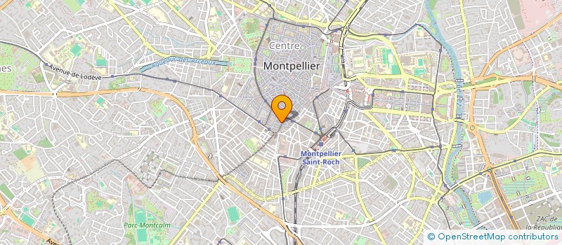 localisation de l'entreprise MONSIEUR STEVEN FOURIER à MONTPELLIER