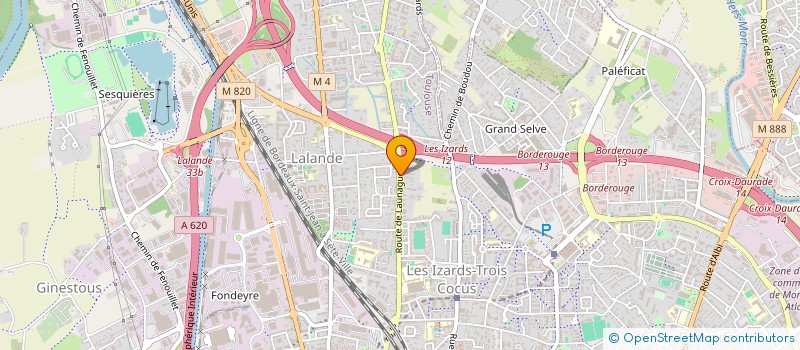 localisation de l'entreprise MONSIEUR STEVEN FOURNERON à TOULOUSE