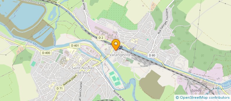 localisation de l'entreprise MONSIEUR STEVEN FROSSARD  VARANGEVILLE