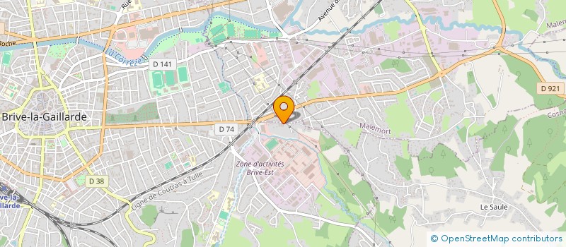 localisation de l'entreprise MONSIEUR STEVEN FRUCHART  BRIVE-LA-GAILLARDE