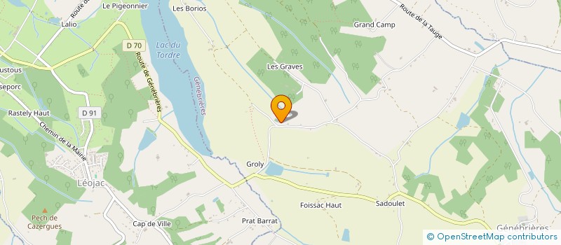 localisation de l'entreprise MONSIEUR STEVEN FUSARI  GENEBRIERES