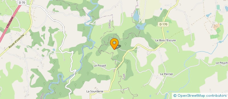 localisation de l'entreprise MONSIEUR STEVEN GALLIMORE  TAUVES