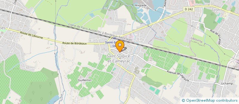 localisation de l'entreprise MONSIEUR STEVEN GARCIA  SAINT-SULPICE-ET-CAMEYRAC