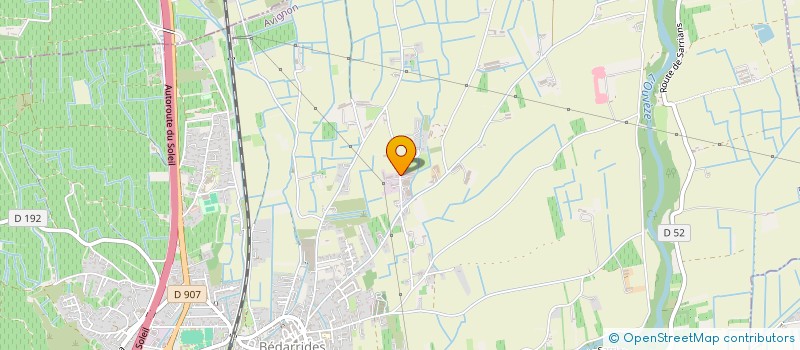 localisation de l'entreprise MONSIEUR STEVEN GARGOWITCH  BEDARRIDES