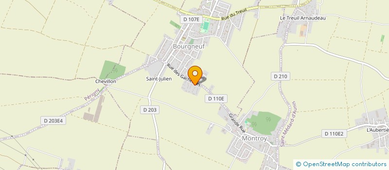 localisation de l'entreprise MONSIEUR STEVEN GASNE  MONTROY