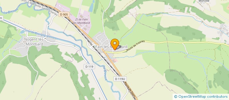 localisation de l'entreprise MONSIEUR STEVEN GAUTIER  ROUGEMONT