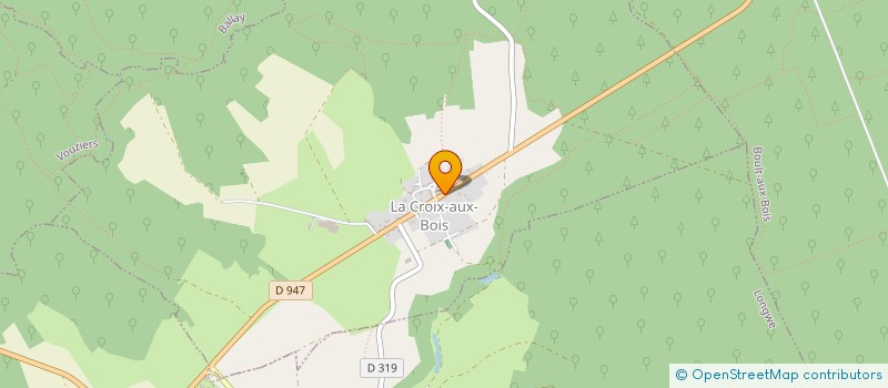 localisation de l'entreprise MONSIEUR STEVEN GEHIN  LA CROIX-AUX-BOIS