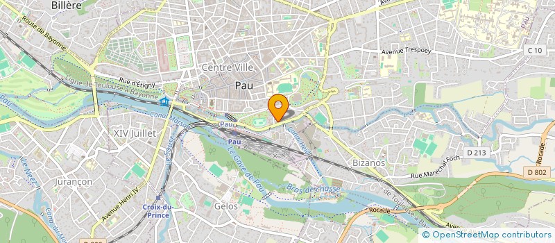 localisation de l'entreprise MONSIEUR STEVEN GIRARDEAU  LESCAR