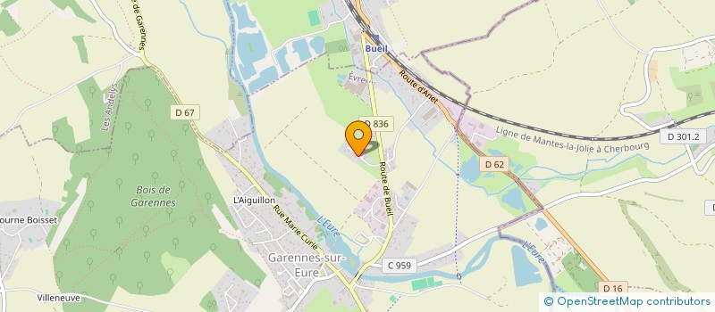 localisation de l'entreprise MONSIEUR STEVEN GOMES  GARENNES-SUR-EURE