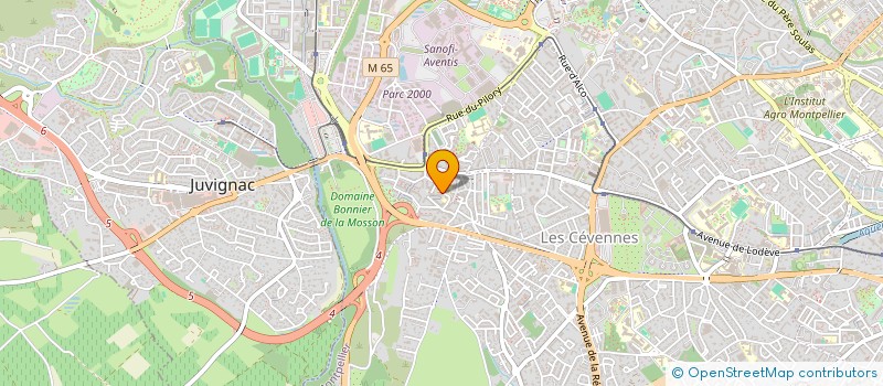 localisation de l'entreprise MONSIEUR STEVEN GOZLAN à MONTPELLIER