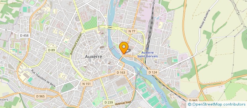 localisation de l'entreprise MONSIEUR STEVEN GROULT à AUXERRE