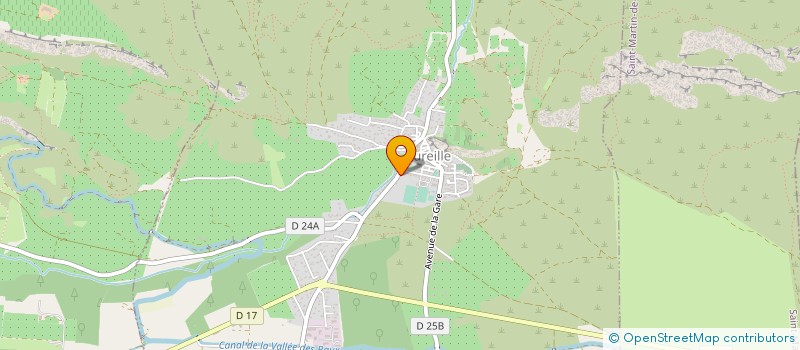 localisation de l'entreprise MONSIEUR STEVEN GUEFFIER  AUREILLE