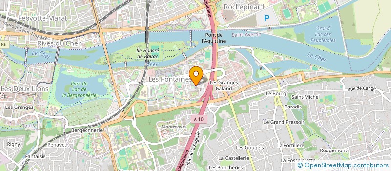 localisation de l'entreprise MONSIEUR STEVEN HAYER  LA RICHE