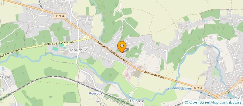 localisation de l'entreprise MONSIEUR STEVEN HEDDEBAUX  MOUROUX