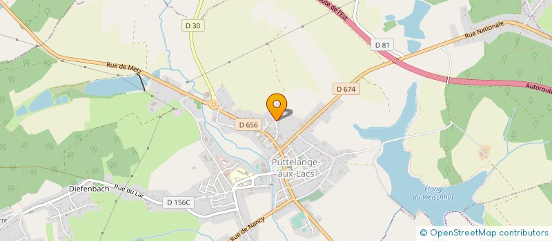 localisation de l'entreprise MONSIEUR STEVEN HEHN  PUTTELANGE-AUX-LACS