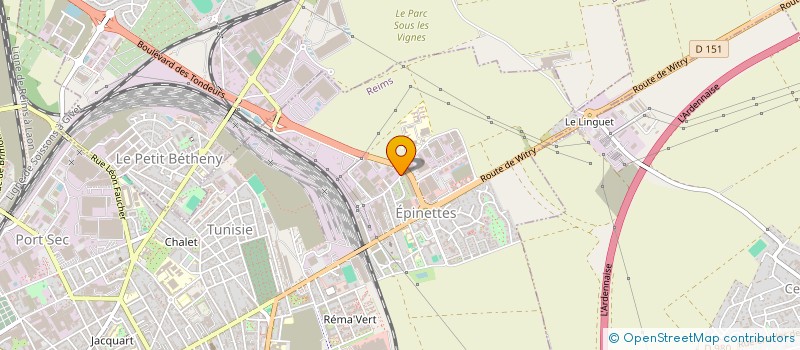 localisation de l'entreprise MONSIEUR STEVEN HERNANDES  SAINT-PHAL