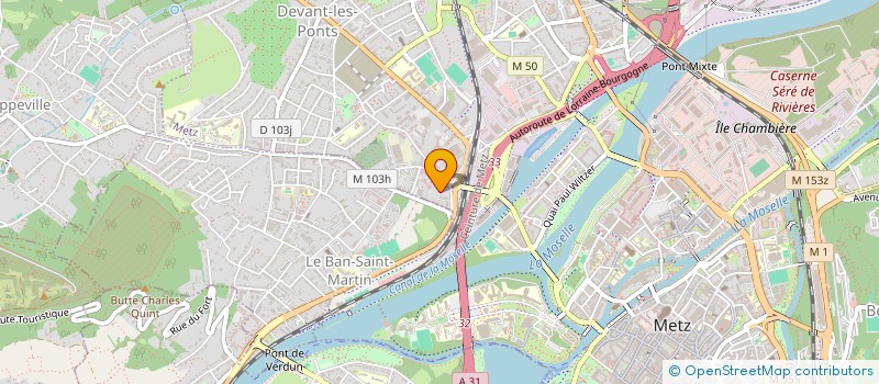 localisation de l'entreprise MONSIEUR STEVEN HEULLUY  METZ