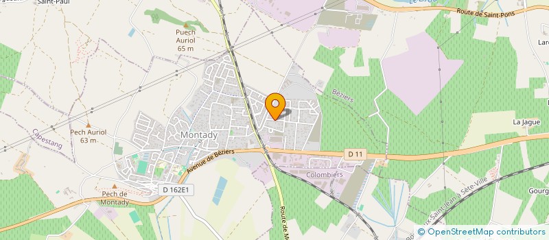 localisation de l'entreprise MONSIEUR STEVEN HEYRAULT  MONTADY