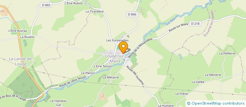 localisation de l'entreprise MONSIEUR STEVEN HOLZAPFEL à LOUGE-SUR-MAIRE
