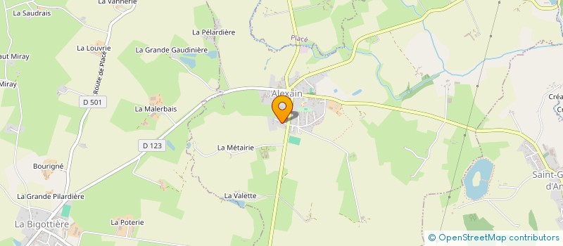 localisation de l'entreprise MONSIEUR STEVEN HORPIN  ALEXAIN