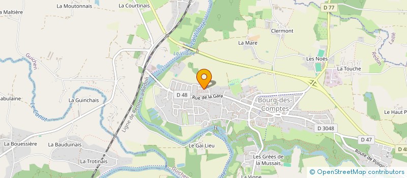 localisation de l'entreprise MONSIEUR STEVEN JACOB  BOURG-DES-COMPTES