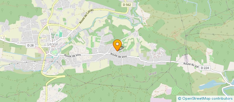 localisation de l'entreprise MONSIEUR STEVEN JACQUEMIN  LE VAL