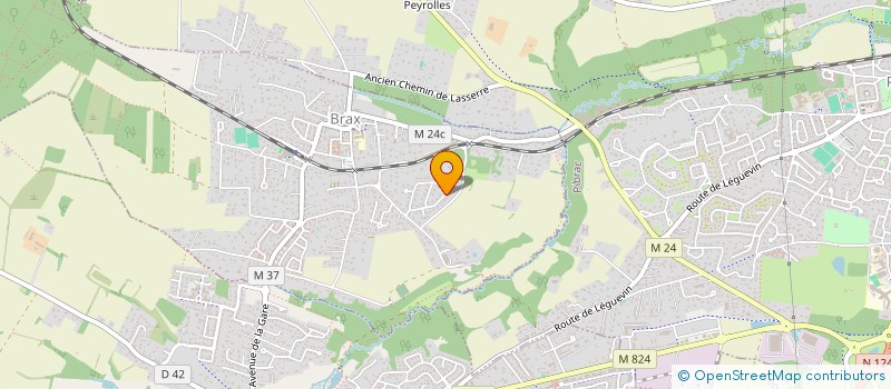 localisation de l'entreprise MONSIEUR STEVEN JAMMES  BRAX