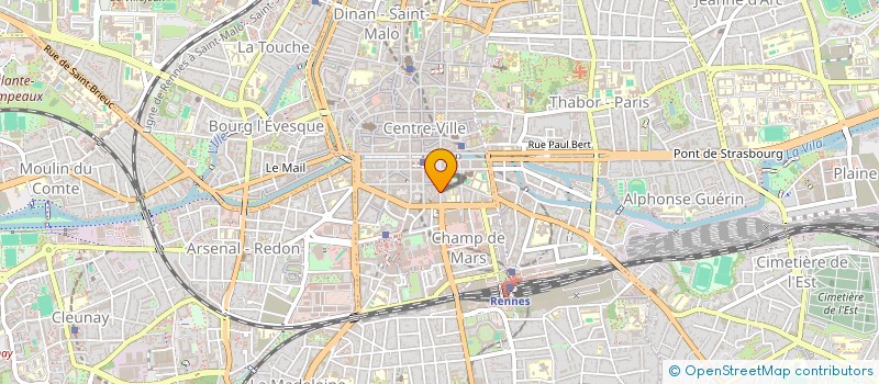 localisation de l'entreprise MONSIEUR STEVEN JAN  RENNES
