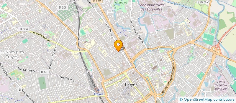 localisation de l'entreprise MONSIEUR STEVEN JOSEPH  TROYES