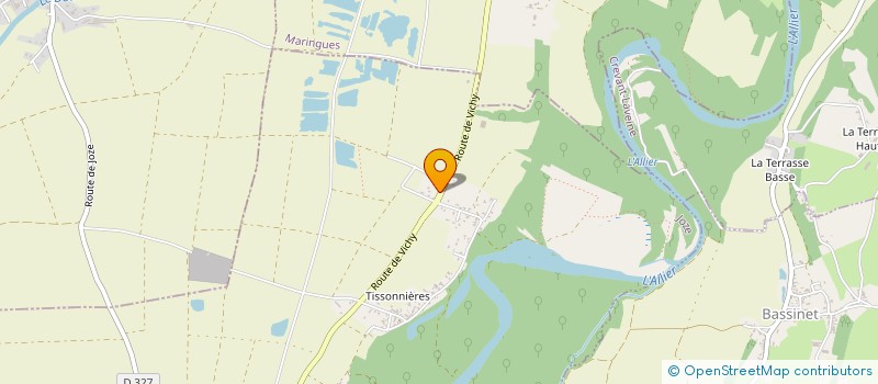 localisation de l'entreprise MONSIEUR STEVEN JOURNET  JOZE