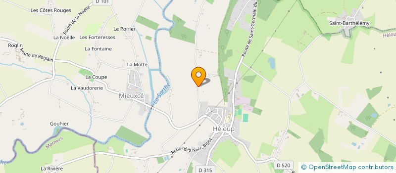 localisation de l'entreprise MONSIEUR STEVEN JUIGNET à HELOUP