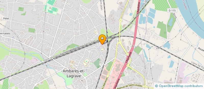 localisation de l'entreprise MONSIEUR STEVEN KALB  AMBARES-ET-LAGRAVE