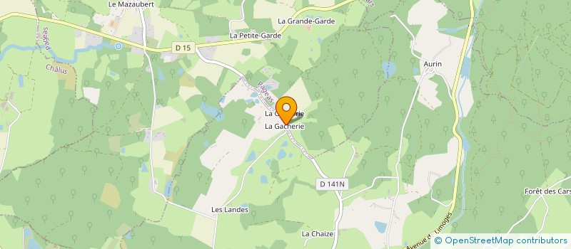localisation de l'entreprise MONSIEUR STEVEN KHAN à BUSSIERE-GALANT