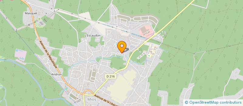 localisation de l'entreprise MONSIEUR STEVEN LANDREAU  MIOS