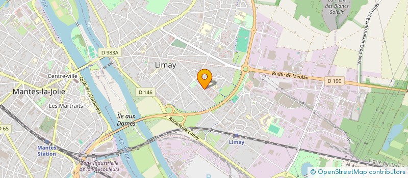 localisation de l'entreprise MONSIEUR STEVEN LAPIERRE  LIMAY