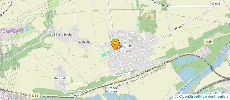 localisation de l'entreprise MONSIEUR STEVEN LARDUINAT  VALENCE-EN-BRIE